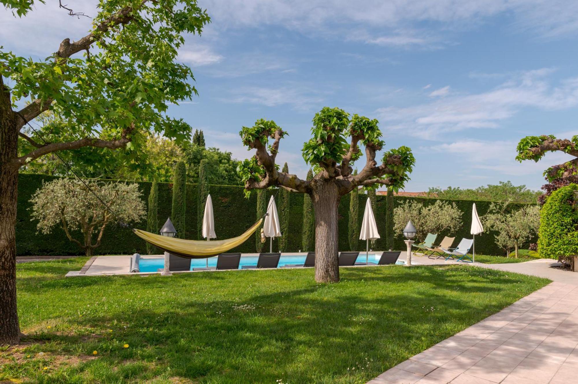 Villa Carini With 3000 Mq Garden & Heated Pool Castelnuovo del Garda Exteriér fotografie